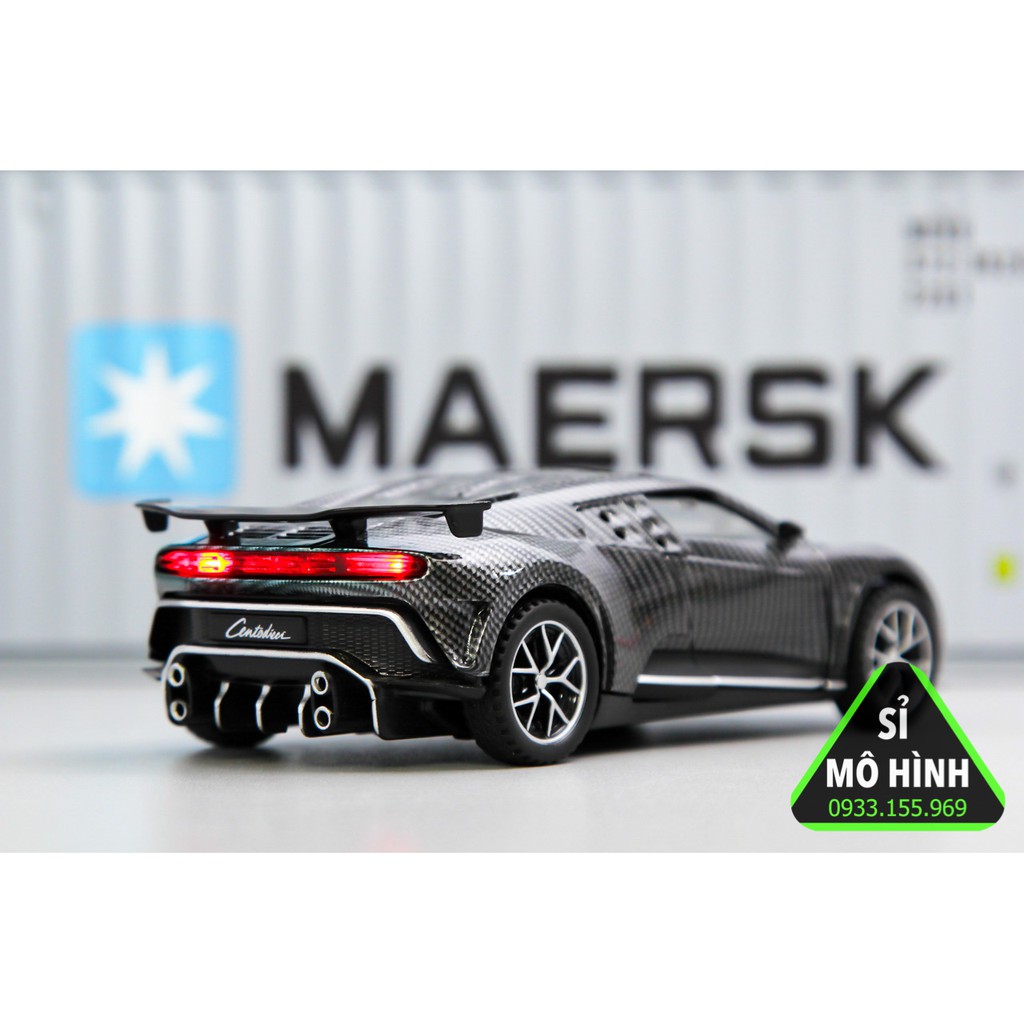 Mô hình xe Bugatti Centodieci 1:32 Carbon