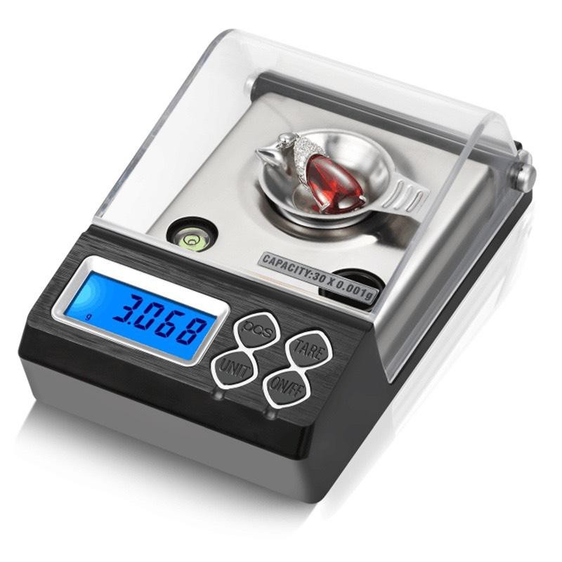 Cân điện tử tiểu ly 50g - 0.001g cân tiểu li chính xác cao cấp.