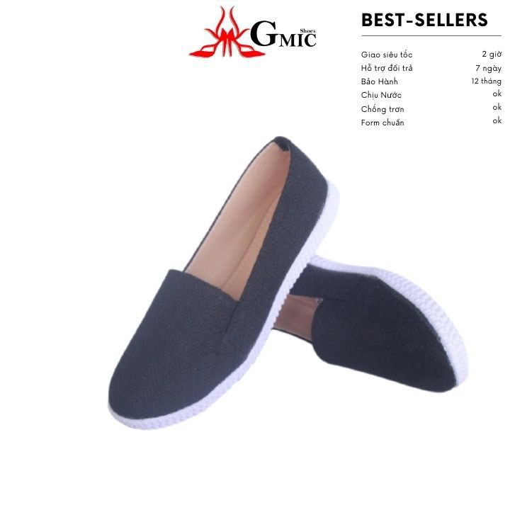 Giày Clips On Trẻ Trung Hiệu GMIC Chất Lượng Đảm Bảo
