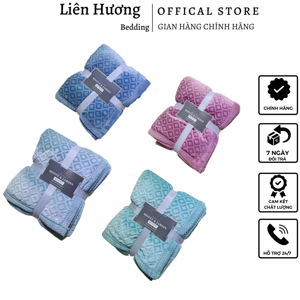 Chăn lông thỏ hàng nhập cao cấp, mền long thỏ siêu mềm mịn, chăn kích thước 2mx2m3