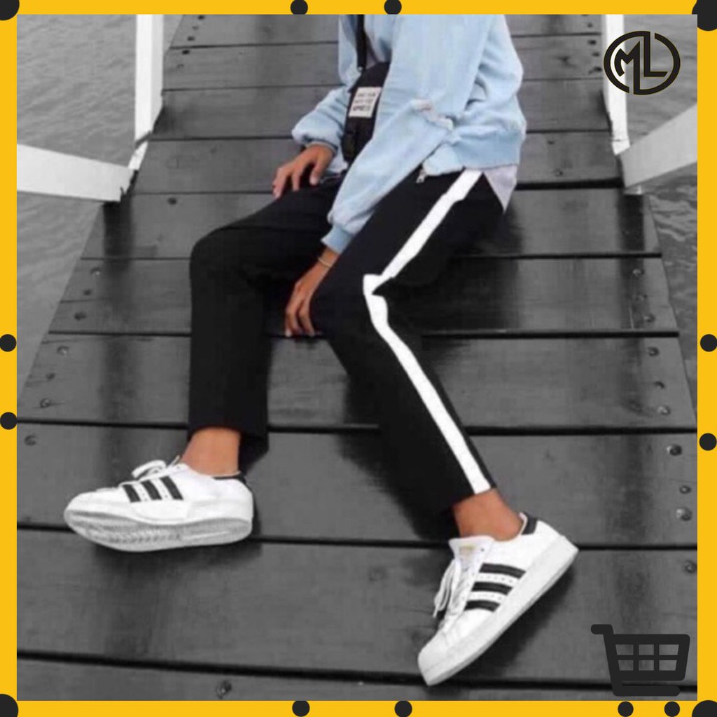 Quần 3 sọc thể thao nam phong cách trẻ trung năng động unisex nam nữ  MAYLANSTORE