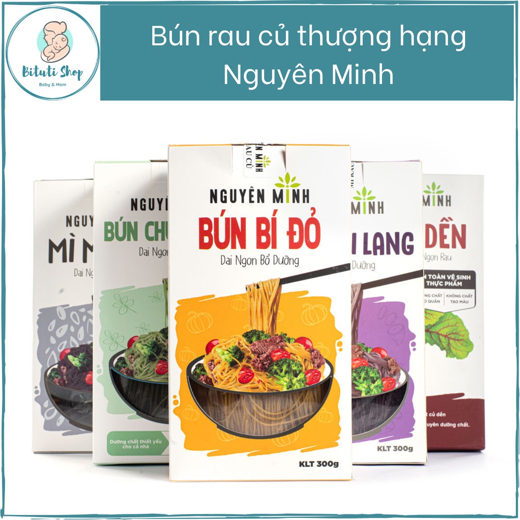 Bún Rau Củ Thượng Hạng Nguyên Minh 300g - Bituti Shop