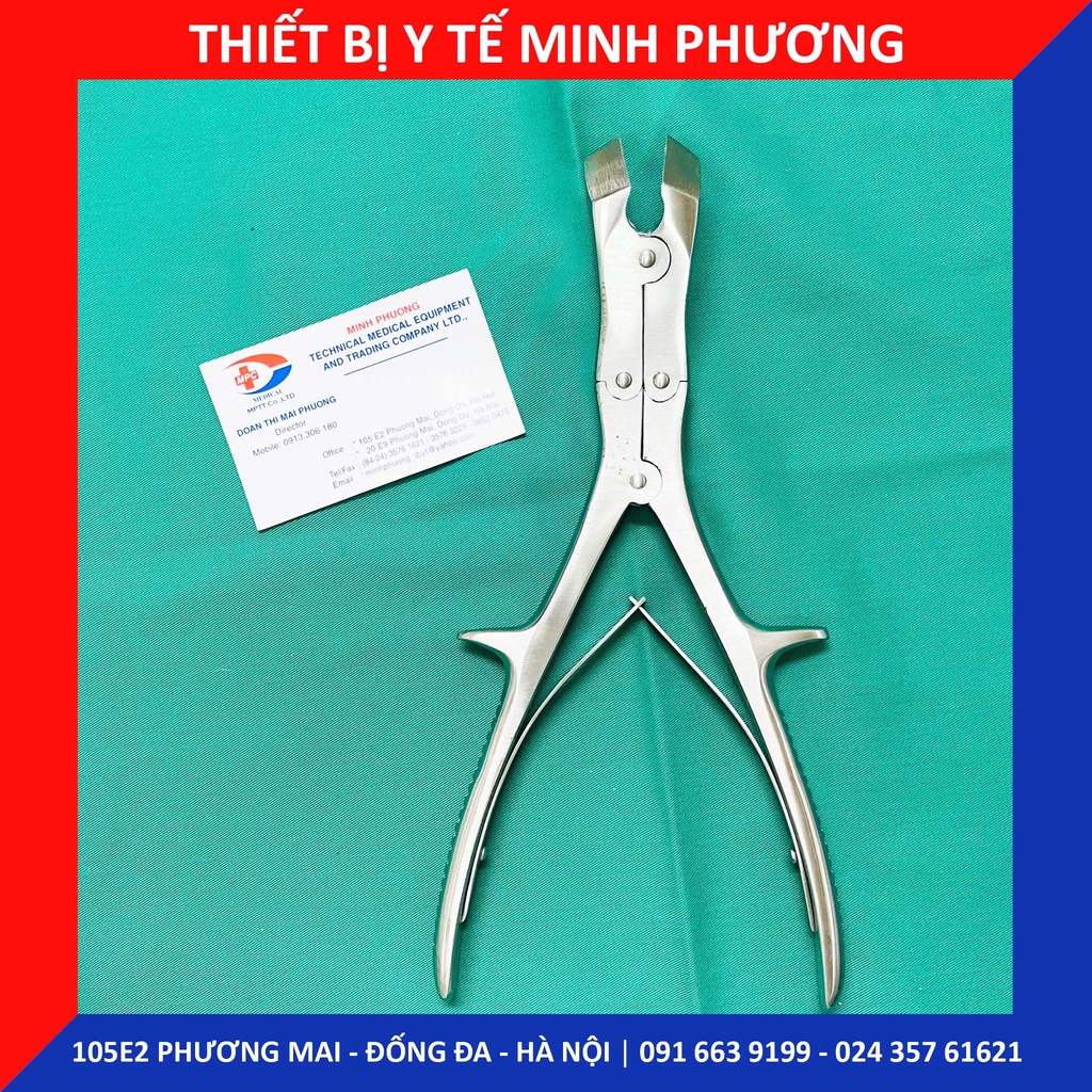 Kìm cắt xương xốp vát thân chữ S