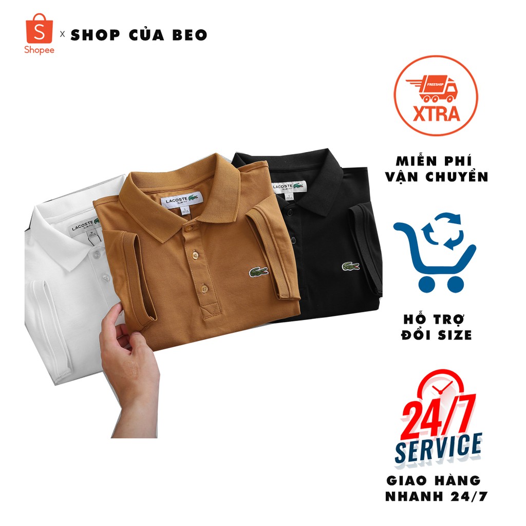 [FREESHIP] Áo thun LACOSTE [BAO ĐỔI TRẢ] màu mới tha hồ lựa chọn