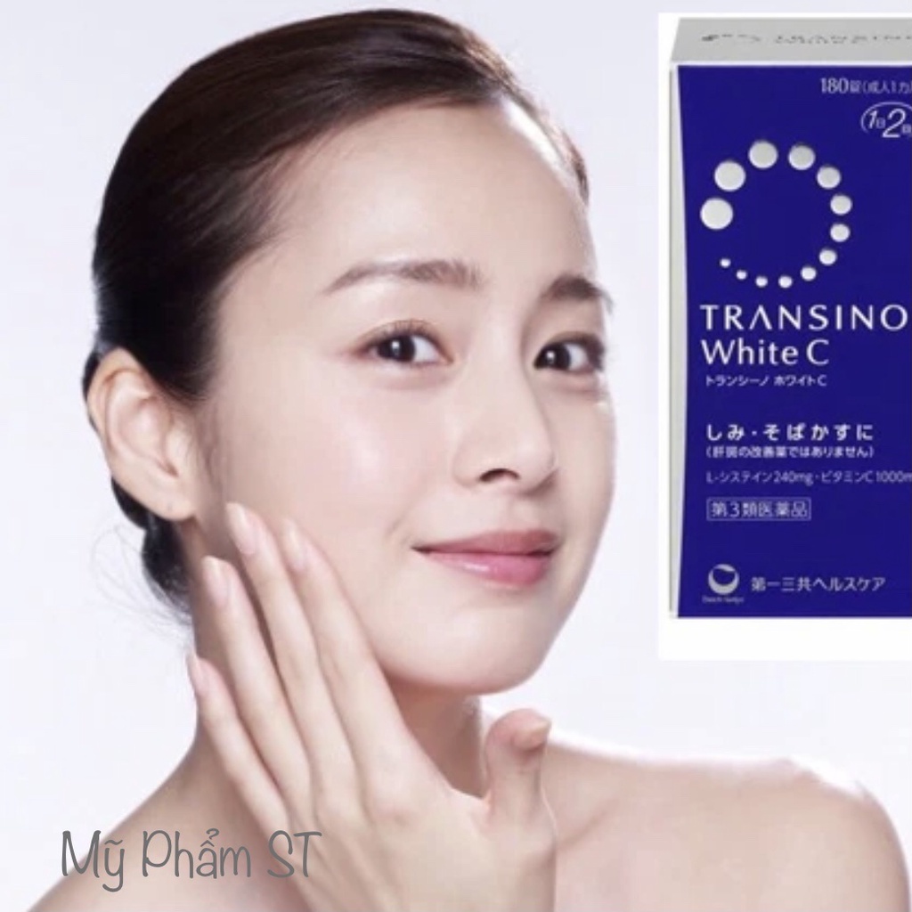 Viên uống trắng da giảm nám tàn nhang, đốm nâu Transino White C Clear–whitening Nhật bản làm cho da trắng sáng đều màu | BigBuy360 - bigbuy360.vn