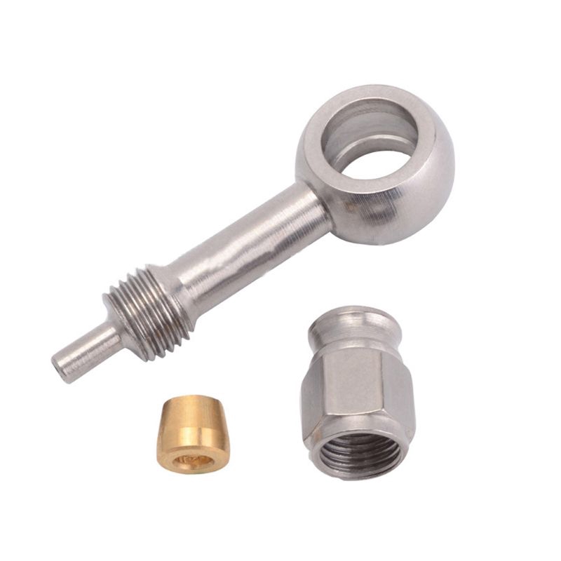 Đầu Nối Ống Phanh Xe Hơi / Xe Máy Bằng Thép Không Gỉ