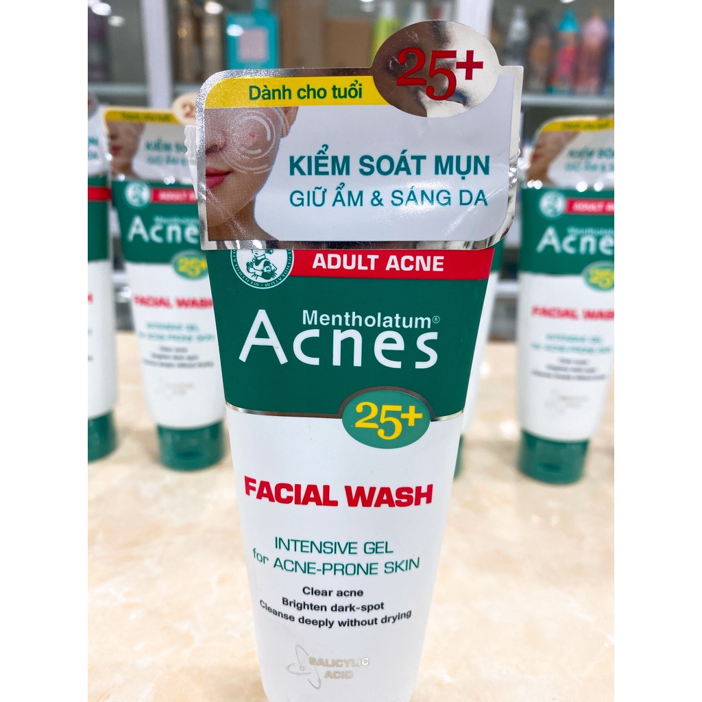 Gel Rửa Mặt Ngăn Ngừa Mụn Acnes 25+ Facial Wash 100g