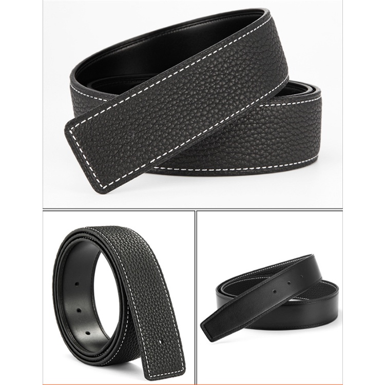 Thắt Lưng Da Không Khóa 3.8cm Sang Trọng