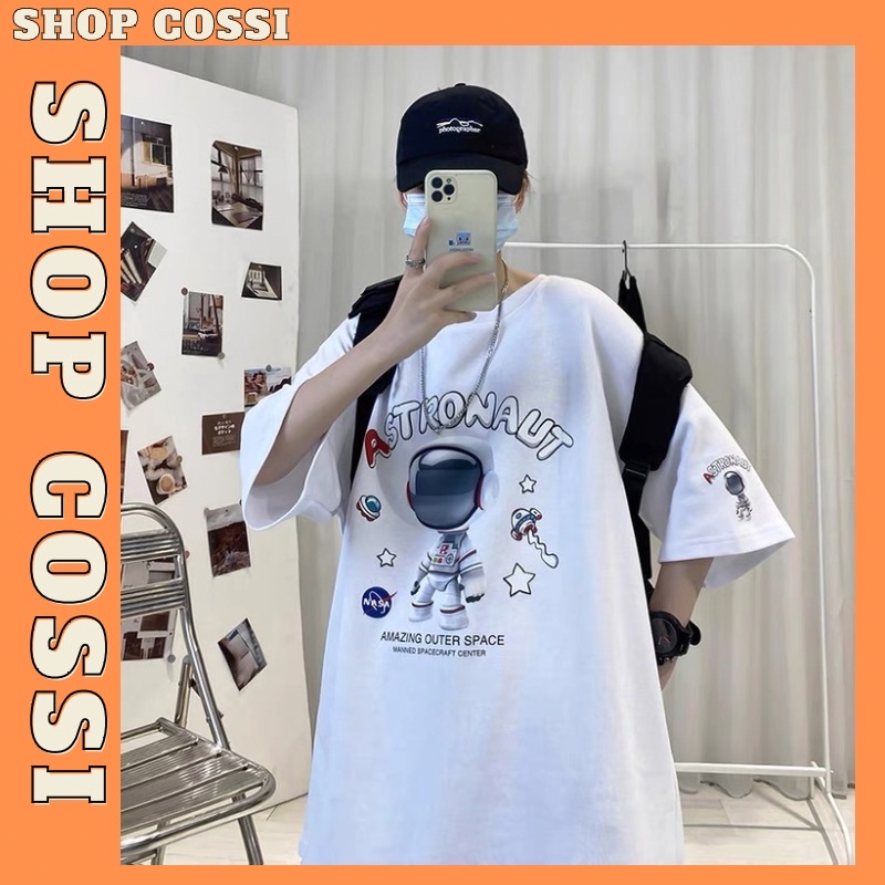 Áo thun nam nữ tay lỡ form rộng Unisex, áo phông Stron Free size phong cách đường phố A303 Fin2x | BigBuy360 - bigbuy360.vn