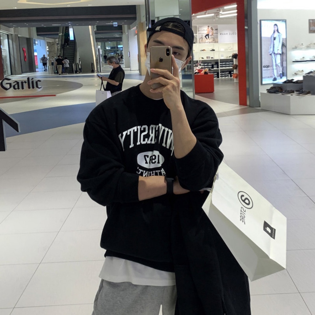 Áo Nỉ Cổ Tròn SWEATER 1987 Phong Cách Thể Thao Thu Đông 2022