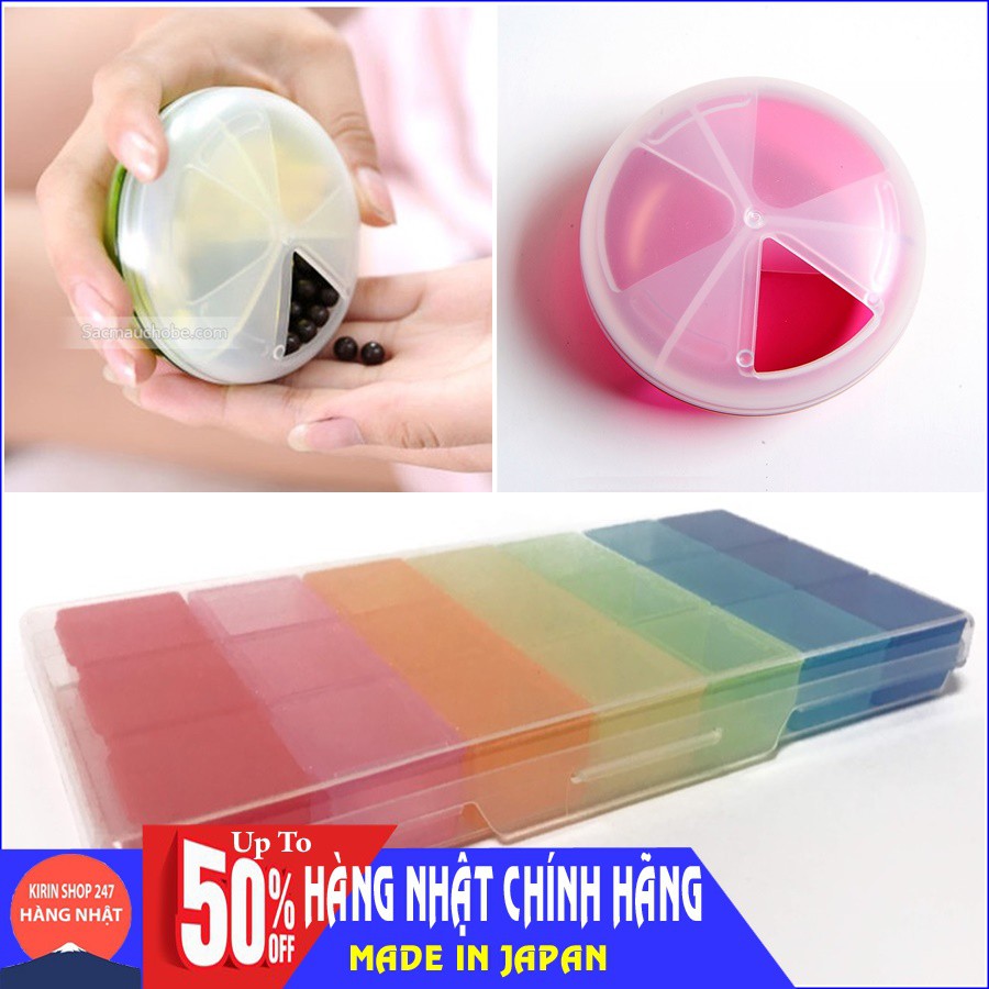 Hộp đựng thuốc tiện dụng inomata Hàng Nội Địa Nhật