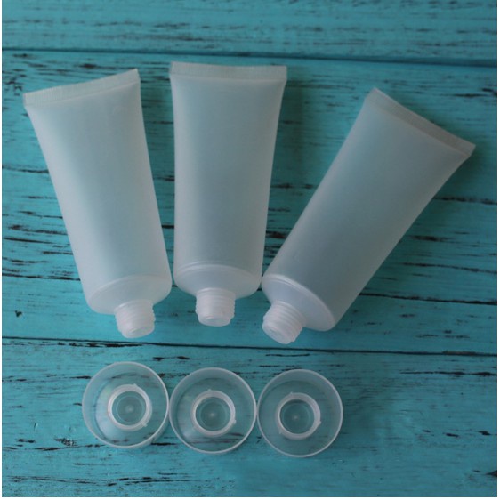 Tuýp nhựa, chai đựng sữa rửa mặt 10-20-30- 50-100 ml Clovershop68