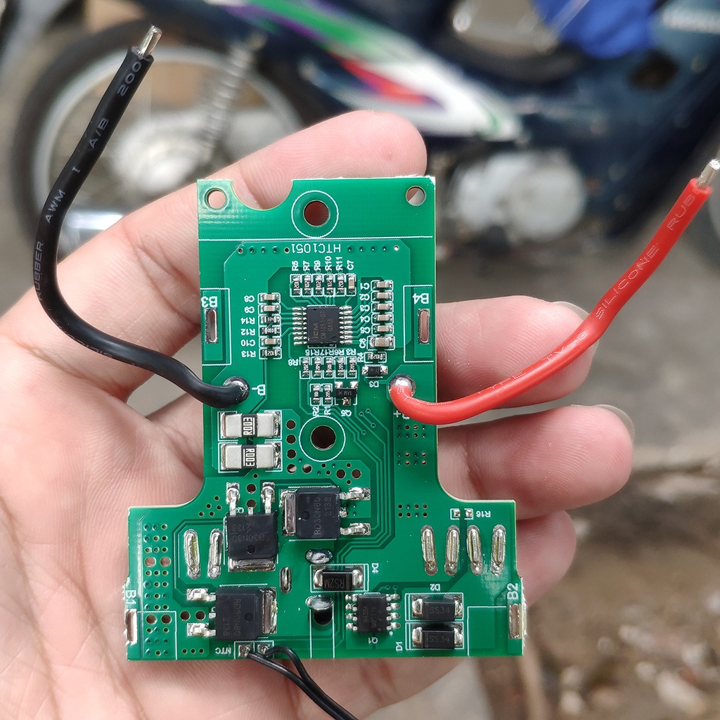 Mạch pin Hitachi 5S 18V sạc adapter bảo vệ pin Li-ion 3.7V