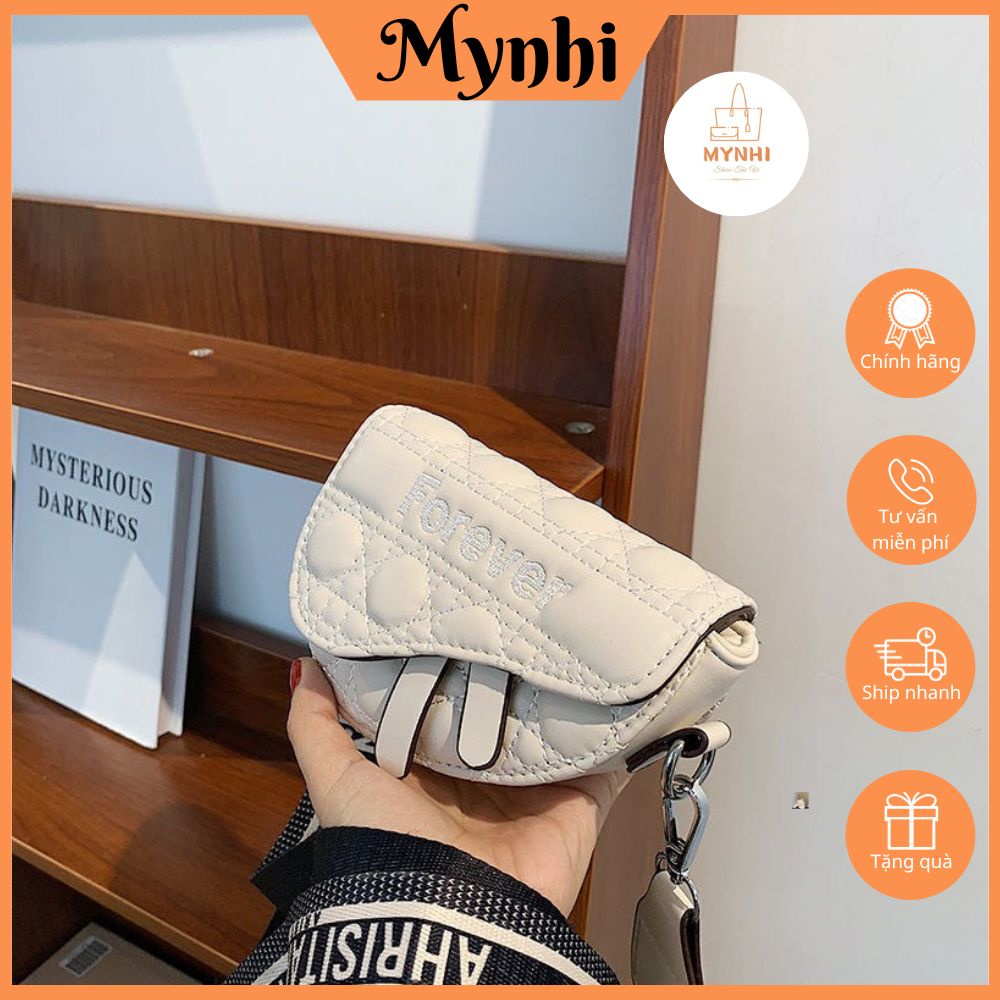 Túi xách tay đeo vai mini FOREVER, dây đeo tuỳ chỉnh tiện lợi SMN207