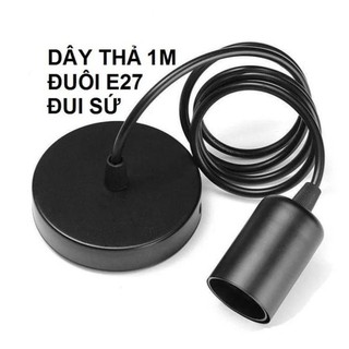 [Giá Rẻ - Uy Tín]  Dây đui đèn thả trần dài 1m đui E27