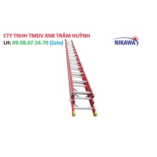 Thang cách điện ba đoạn Nikawa NKL-110, 1100cm