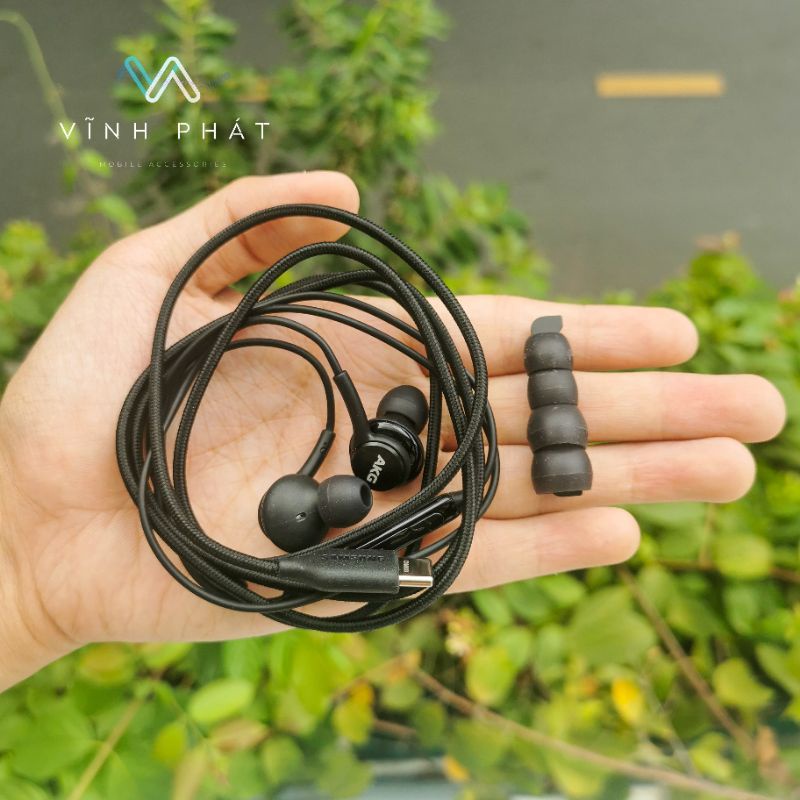 Tai Nghe Samsung AKG Note 10 Note 20 S20 S21 Ultra Chân Type C Chính Hãng