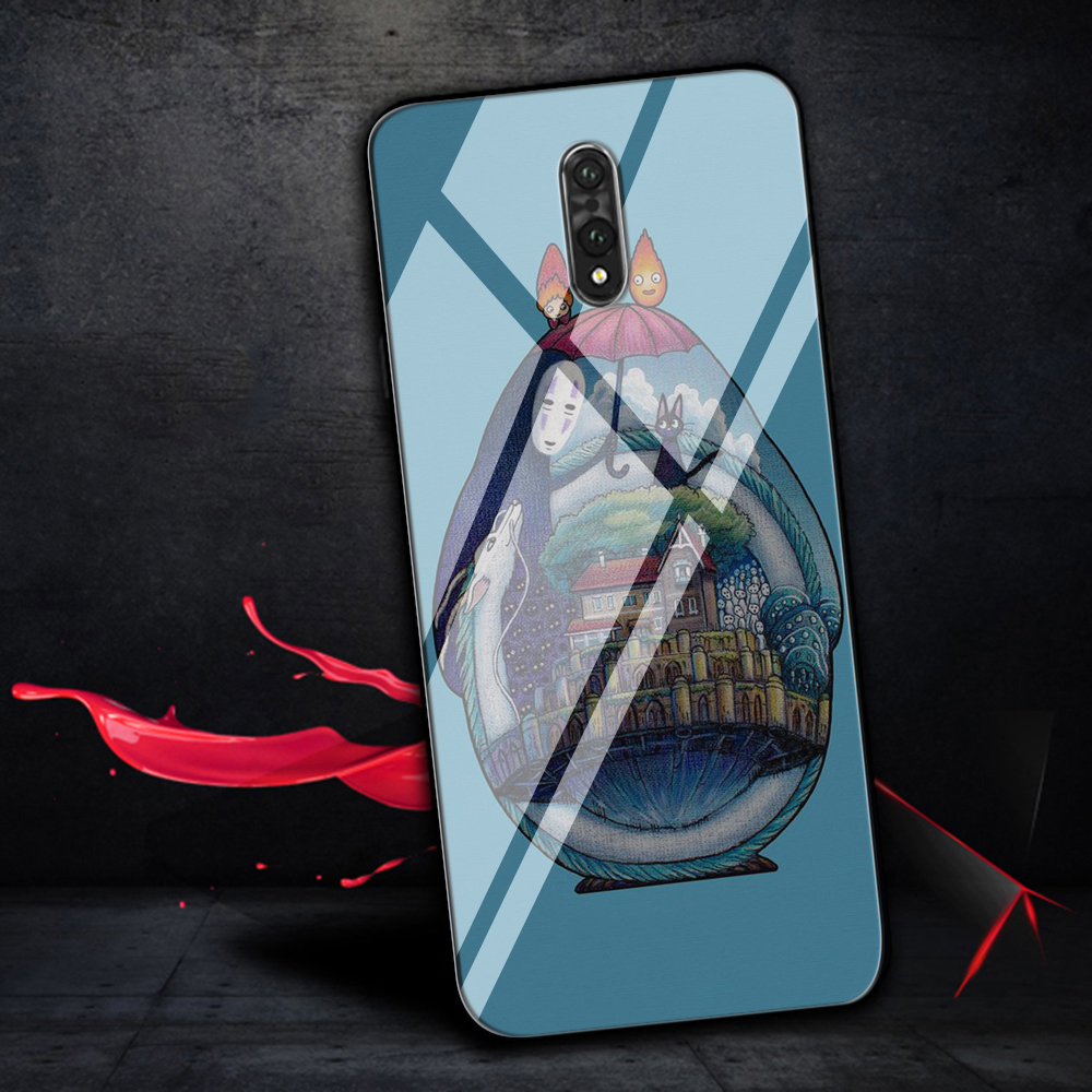 Q107 Totoro Realme 3 Pro 5 Pro C3 6i 6 Q X2 XT Tempered glass Soft Case | BigBuy360 - bigbuy360.vn