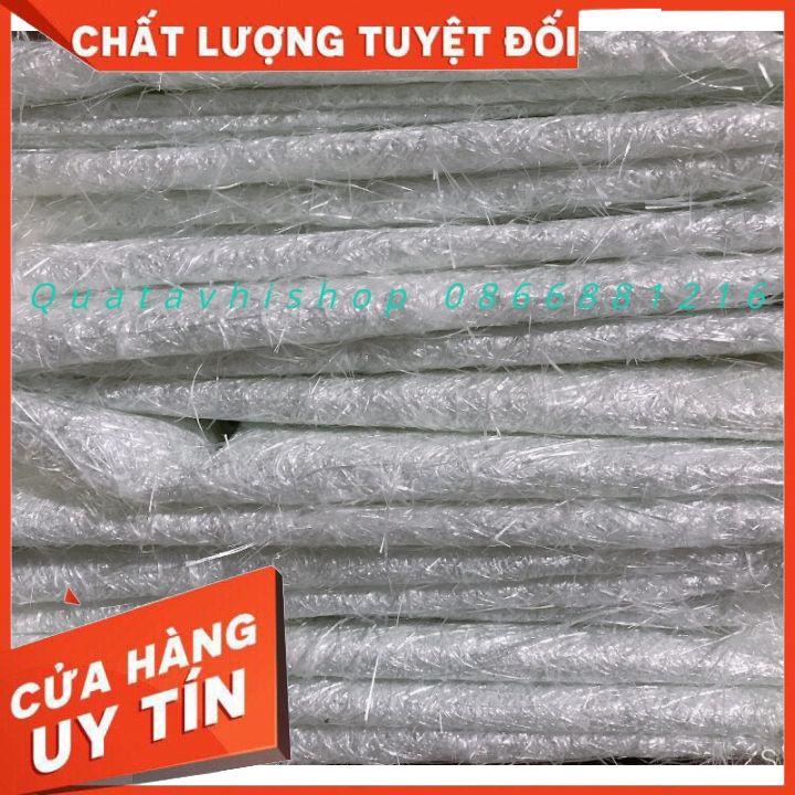 5KG SỢI THỦY TINH{ TƯƠNG ĐƯƠNG 15M} CHUYÊN BỌC CHỐNG THẤM QUẤN BÔ XE