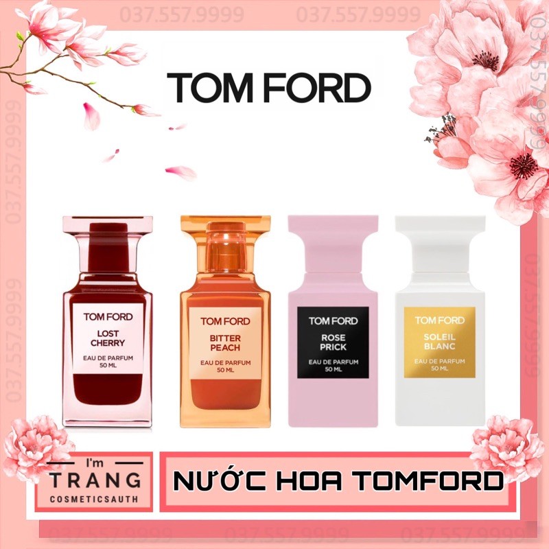 Nước Hoa Tom Ford Lost Cherry 100ml, Tom Ford Rose 10ML, Nước Hoa Nữ Chính Hãng