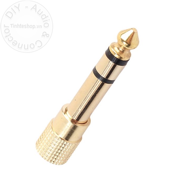 Đầu chuyển 6.5 sang 3.5 stereo 1 chiếc - 6.35mm to 3.5mm stereo adapter