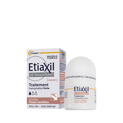 Lăn Khử Mùi EtiaXil Dành Cho Siêu Nhạy Cảm 15ml Detranspirant Traitement Roll-On Peaux Sensibles Confort