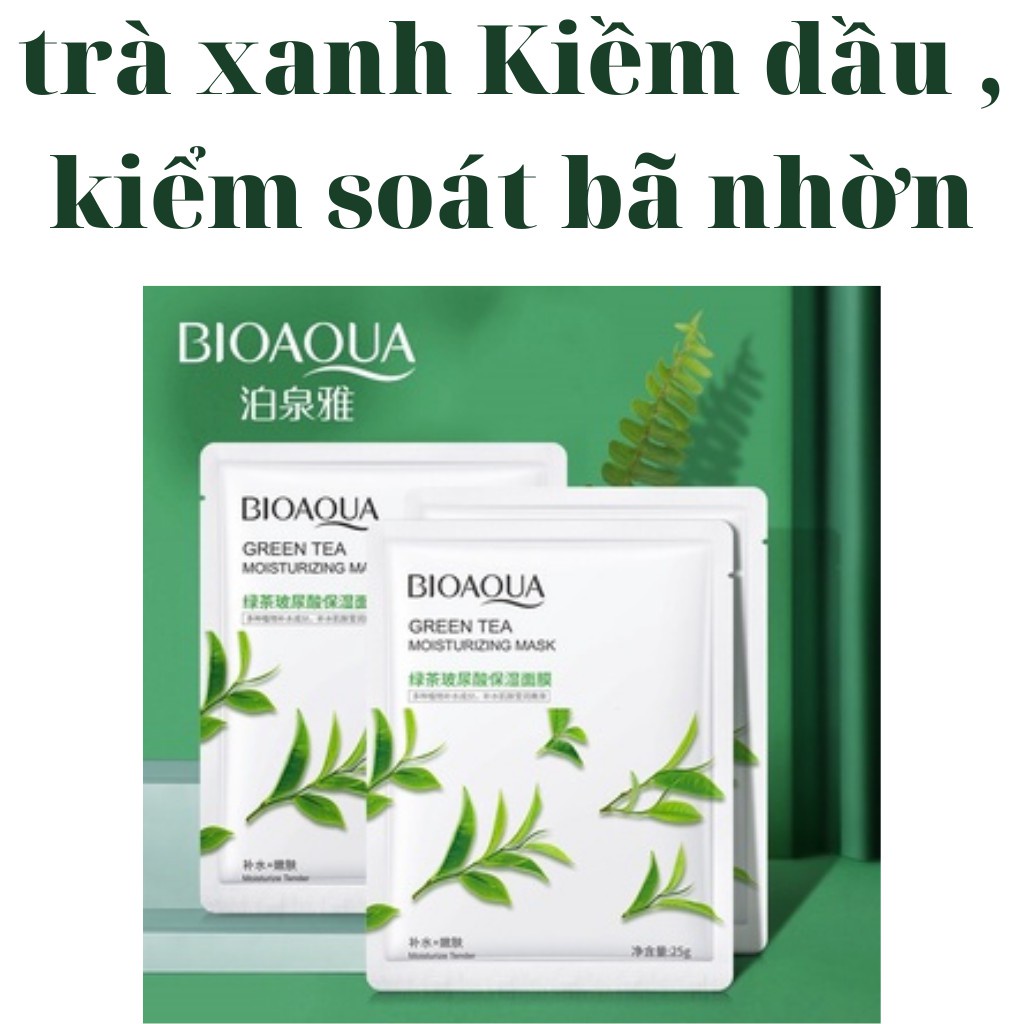 Mặt nạ dưỡng trắng da giấy cấp ẩm nước sáng da dầu giảm mụn trái cây hoa quả BIOAQUA mask - Mặt nạ hoa quả | BigBuy360 - bigbuy360.vn