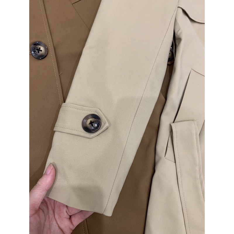 ÁO MANG TÔ KAKI DÁNG DÀI BẢO KHÁNH SHOP Áo Trenchcoat dáng dài chất liệu kaki chéo dầy dặn 057 | BigBuy360 - bigbuy360.vn
