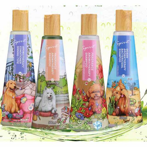 {HOT} Dầu tắm nước hoa nắp gỗ Spirit dành cho Chó Mèo - Thế giới phụ kiện chó mèo