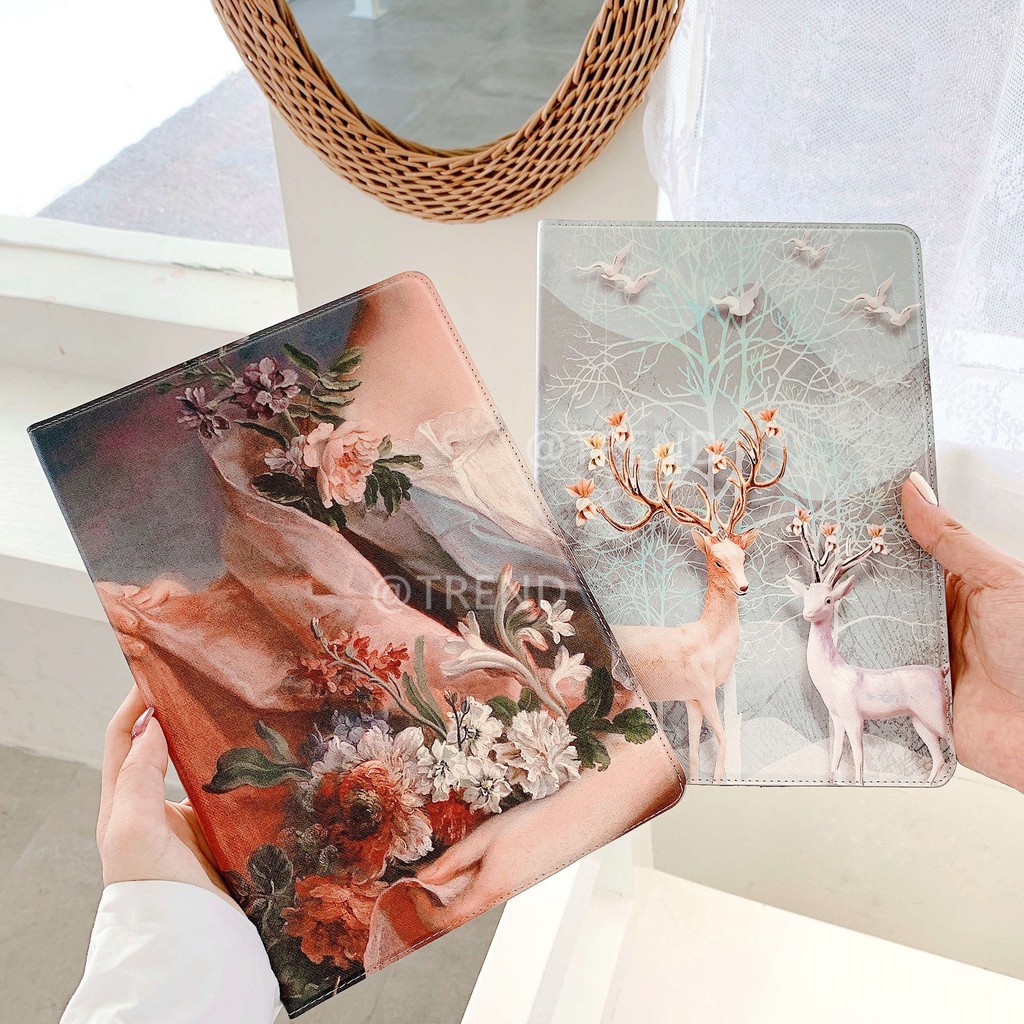 Ốp Lưng Mềm In Hình Tranh Sơn Dầu Cổ Điển 27.94 cm Cho Ipad Air 1 2 3 Mini 4 5 Pro 2017 2018 2019 2020 | BigBuy360 - bigbuy360.vn