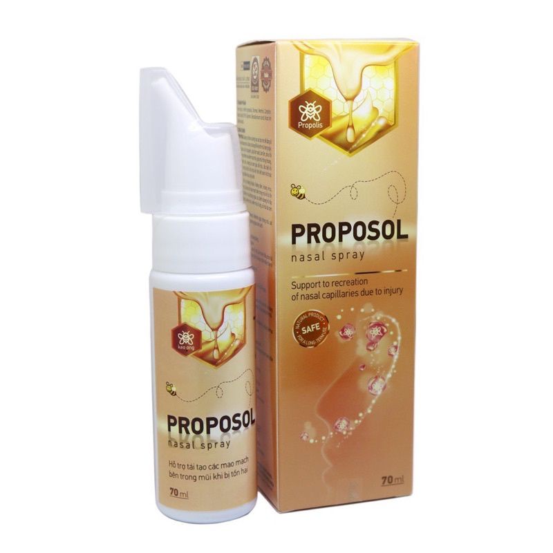 Xịt mũi keo ong người lớn Proposol 70ml