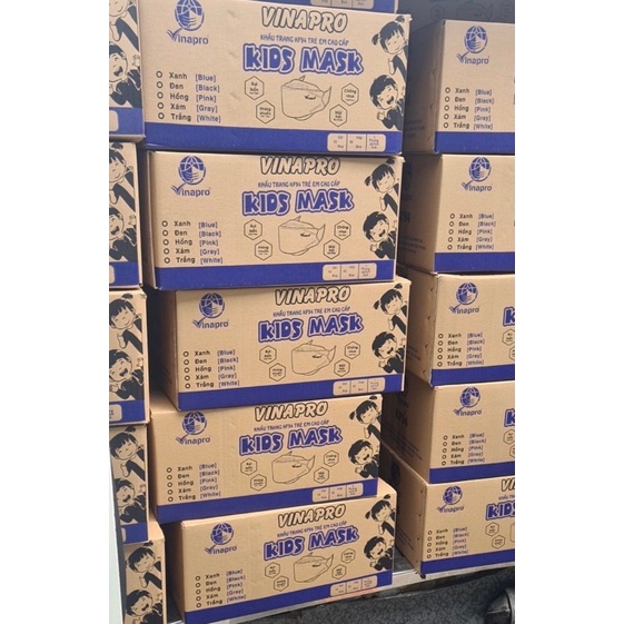 Khẩu trang trẻ em KF94 Mask Kids họa tiết ngộ nghĩnh, ngẫu nhiên