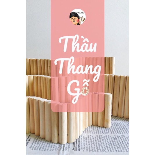 Thầu Thang Gỗ - Thang gỗ đủ kích thước dành cho Hamster