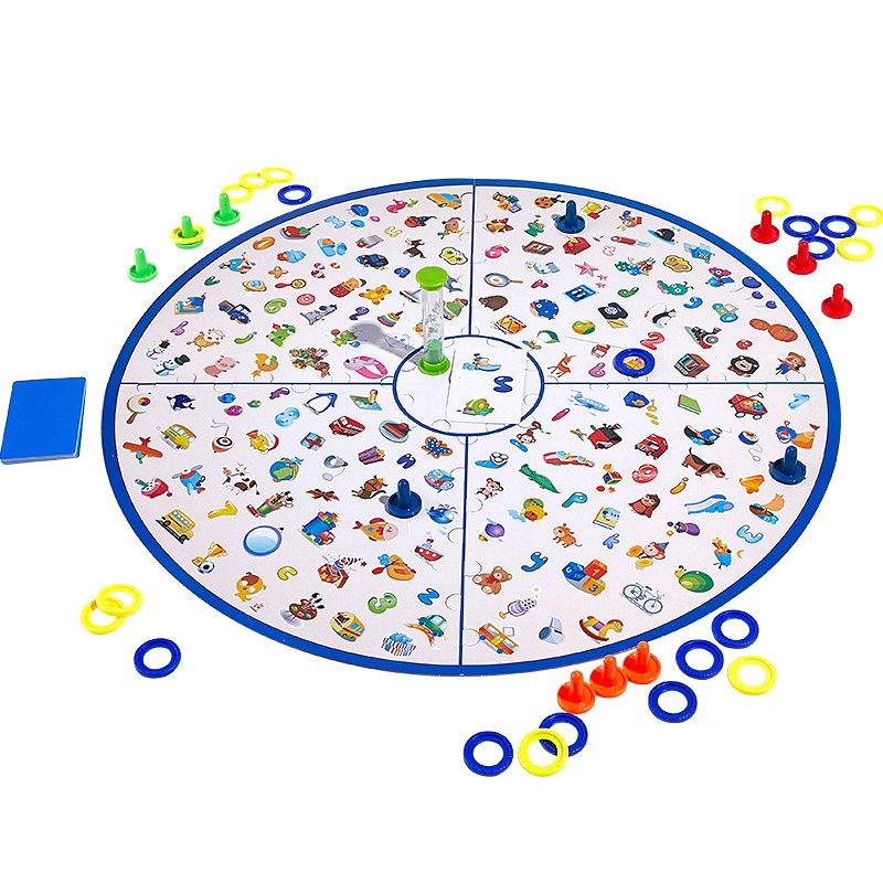 Montessori Puzzle Education Game Bộ trò chơi thám tử lắp ghép thú vị giáo dục dành cho trẻ em