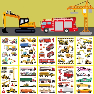 1 Miếng Dán Hình Xăm Hoạt Hình Chống Nước Cho Trẻ Em