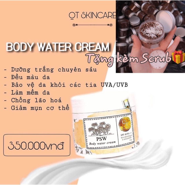 Kem body Quỳnh Thi( Tặng kèm scrub🎁)