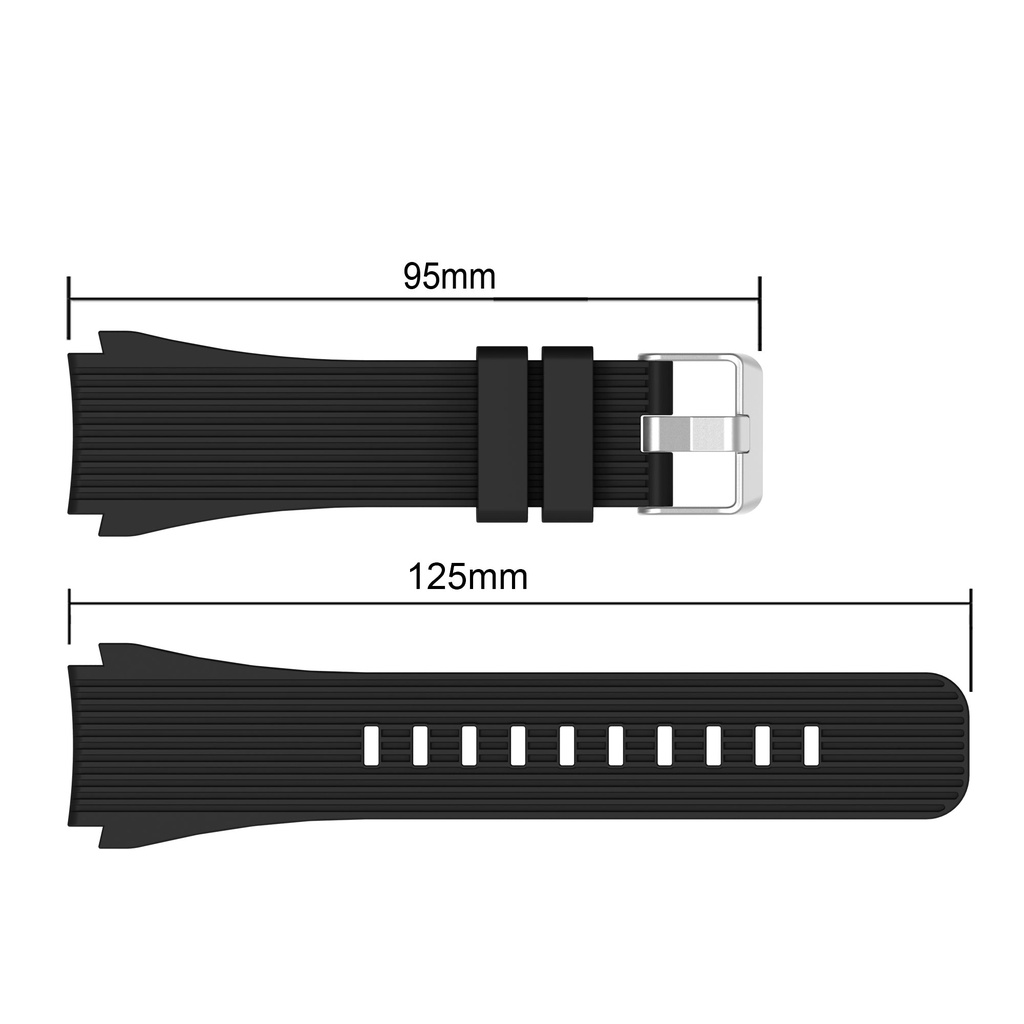 Dây Đeo Silicone Thay Thế Cho Đồng Hồ Thông Minh Xiaomi Mi Watch S1 Active Global Ver. 20 22mm