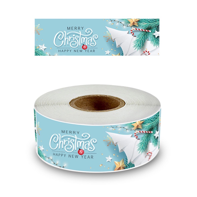 120 Nhãn Dán Trang Trí Quà Giáng Sinh Tự Làm