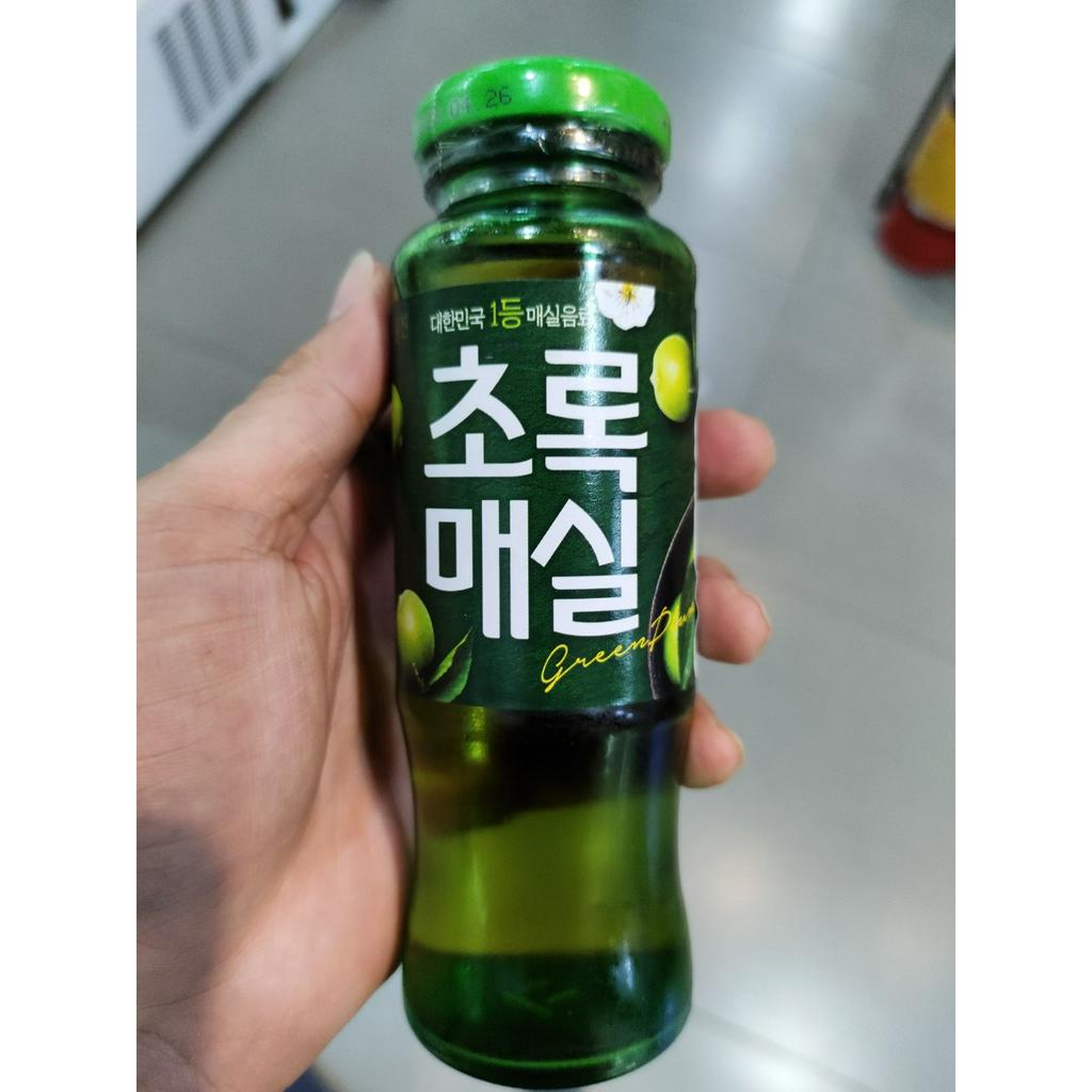 Thùng 24 chai Nước mơ Hàn Quốc 180ml - 초록매실