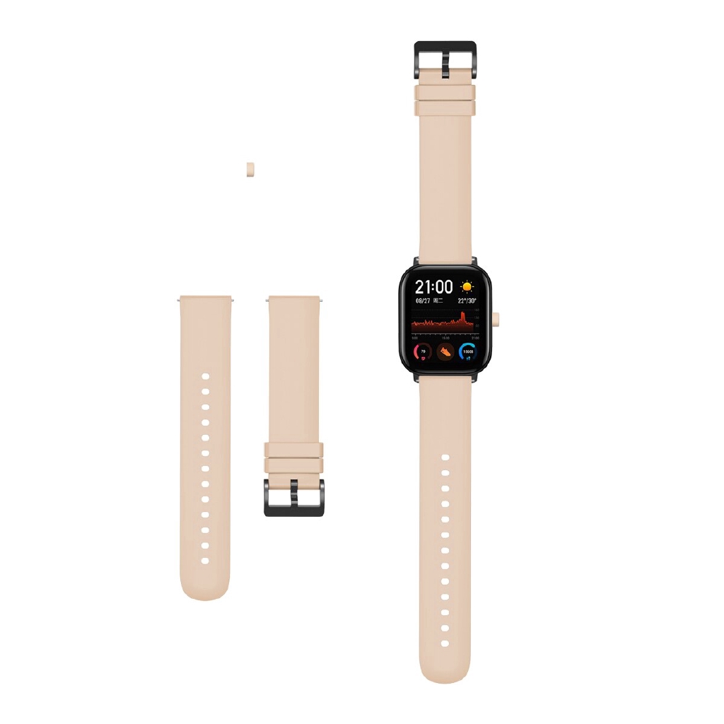 Dây Đeo Thể Thao Silicone Mềm Cho Đồng Hồ Thông Minh Huami Amazfit Gts / Gts 2 2e 2mini 20mm