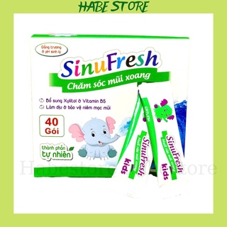 Muối rửa mũi  xoang cho bé Sinufresh Kids
