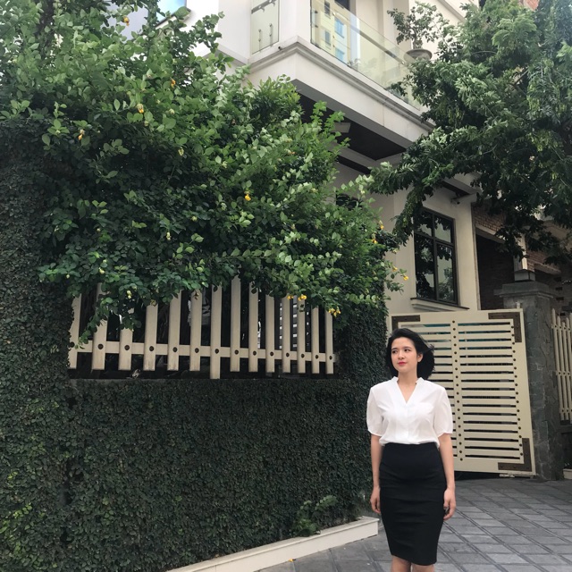 áo sơ mi ,váy kẻ sọc