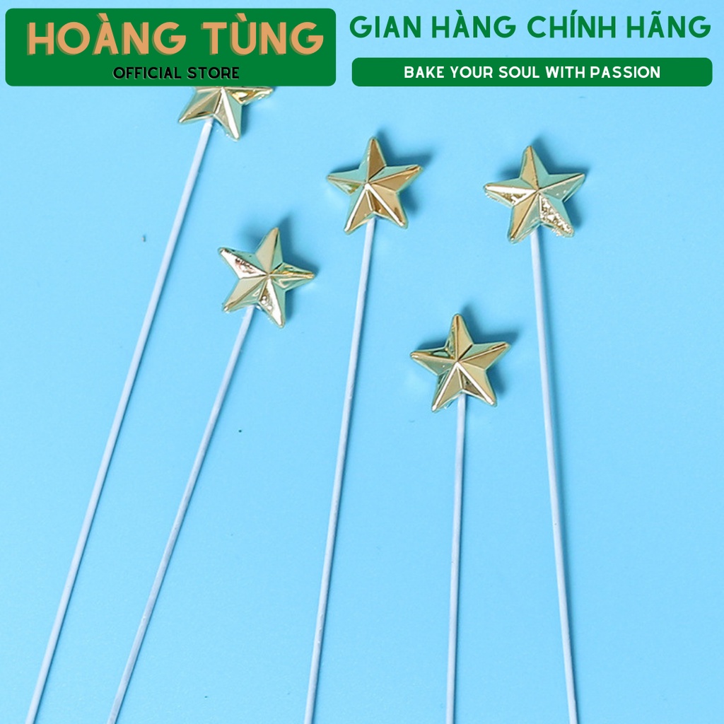 Set trang trí bánh kem ngôi sao