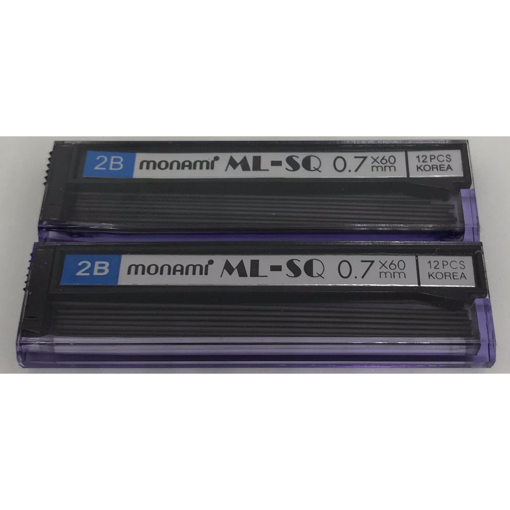 Vỉ 2 hộp ruột chì Monami 0.5mm