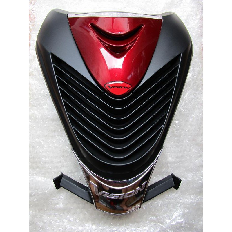 Bộ 2 Món Cảng Sau màu đen nhám, Mặt Nạ Vision 2014-2020