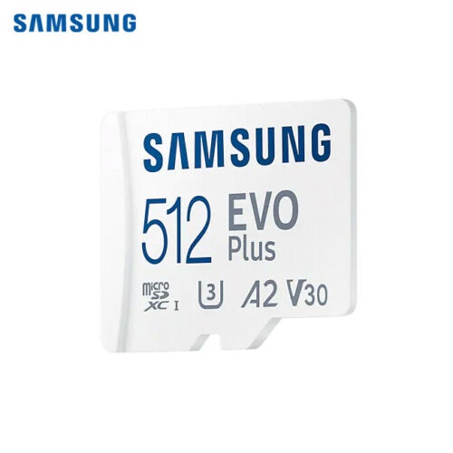 Thẻ nhớ MicroSDXC Samsung Evo Plus 512GB U3 4K 100MB/s - box Anh kèm Adapter (Đỏ)