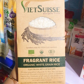 Gạo trắng hữu cơ 1kg