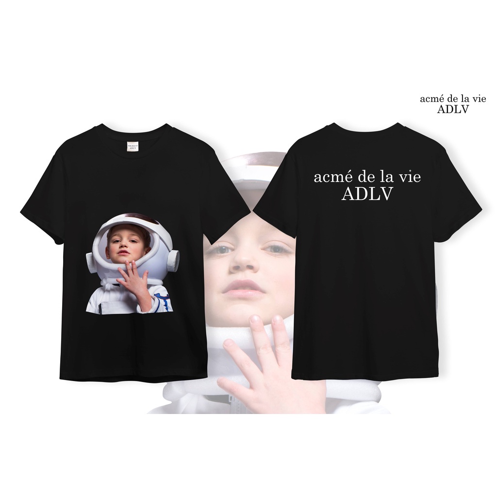 Áo Thun ADLV Phi Hành Gia Astronaut - Áo thun tay lỡ unisex nam nữ form rộng oversize chất liệu 4C