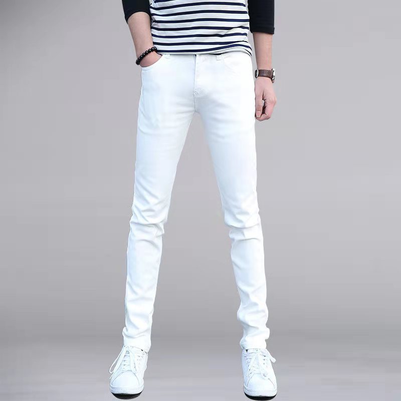Quần Jeans Skinny / Slim Fit dành cho Nam giới & chất liệu unisex Có thể co giãn