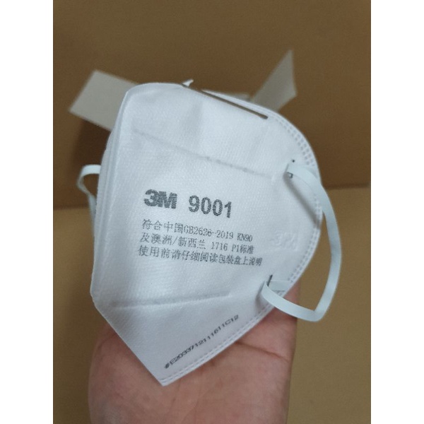 Khẩu trang 3M 9001 - KN90 lọc bụi mịn 0.3 siêu chống bụi